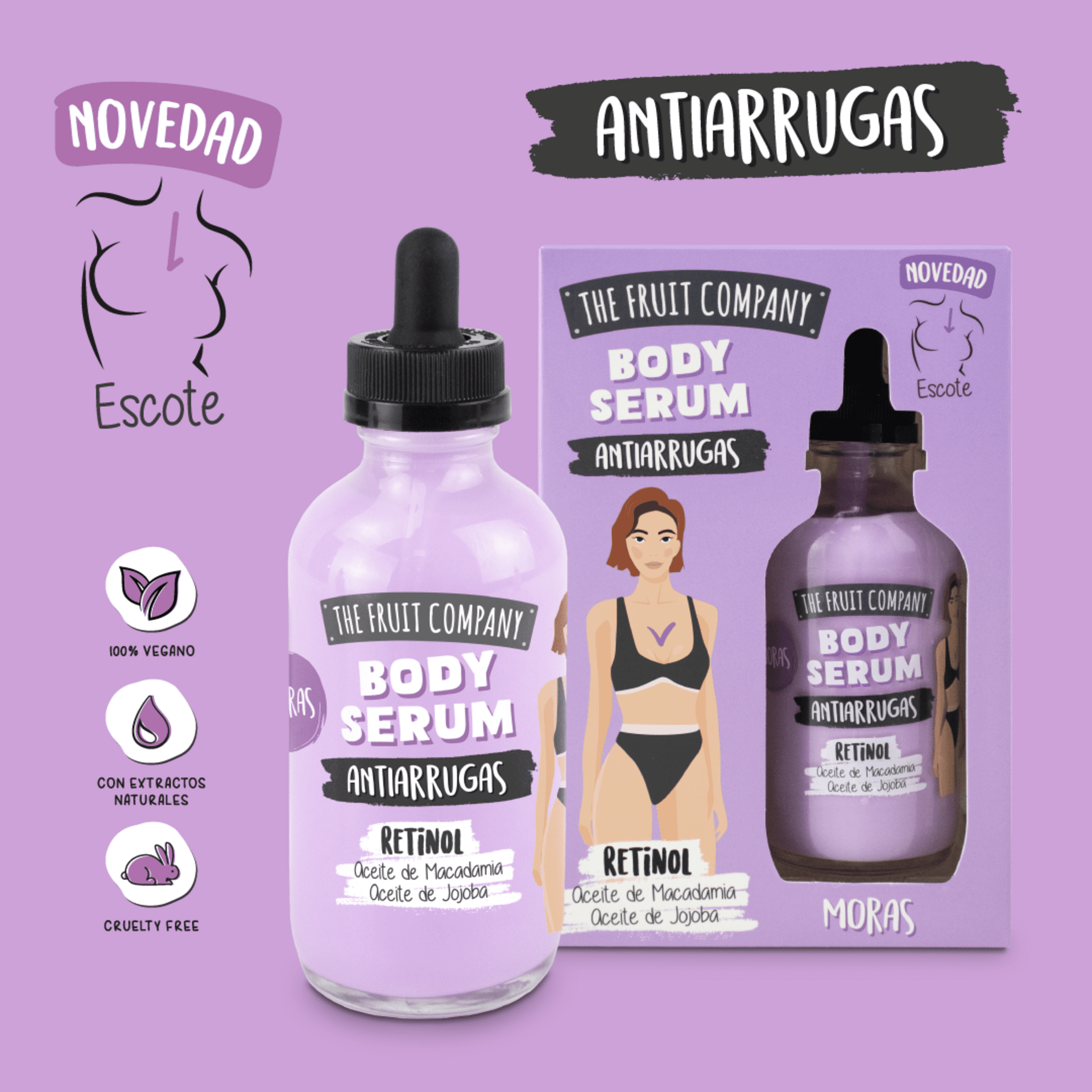 Body Serum Antiarrugas Moras 120 ml - 5